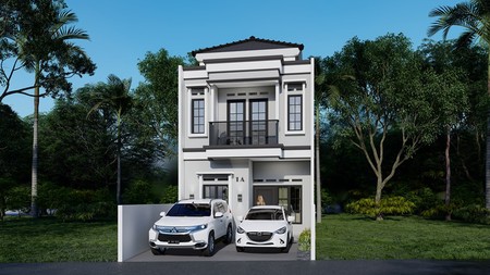 Rumah Baru Modern Minimalis di Cimanggis Depok JaBar