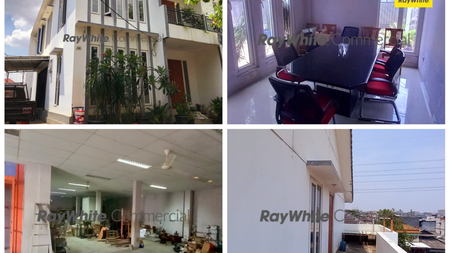 DIJUAL SEGERA RUMAH KANTOR MINI BUILDING 3 LANTAI JL. SEMERU RAYA GROGOL JAKARTA BARAT