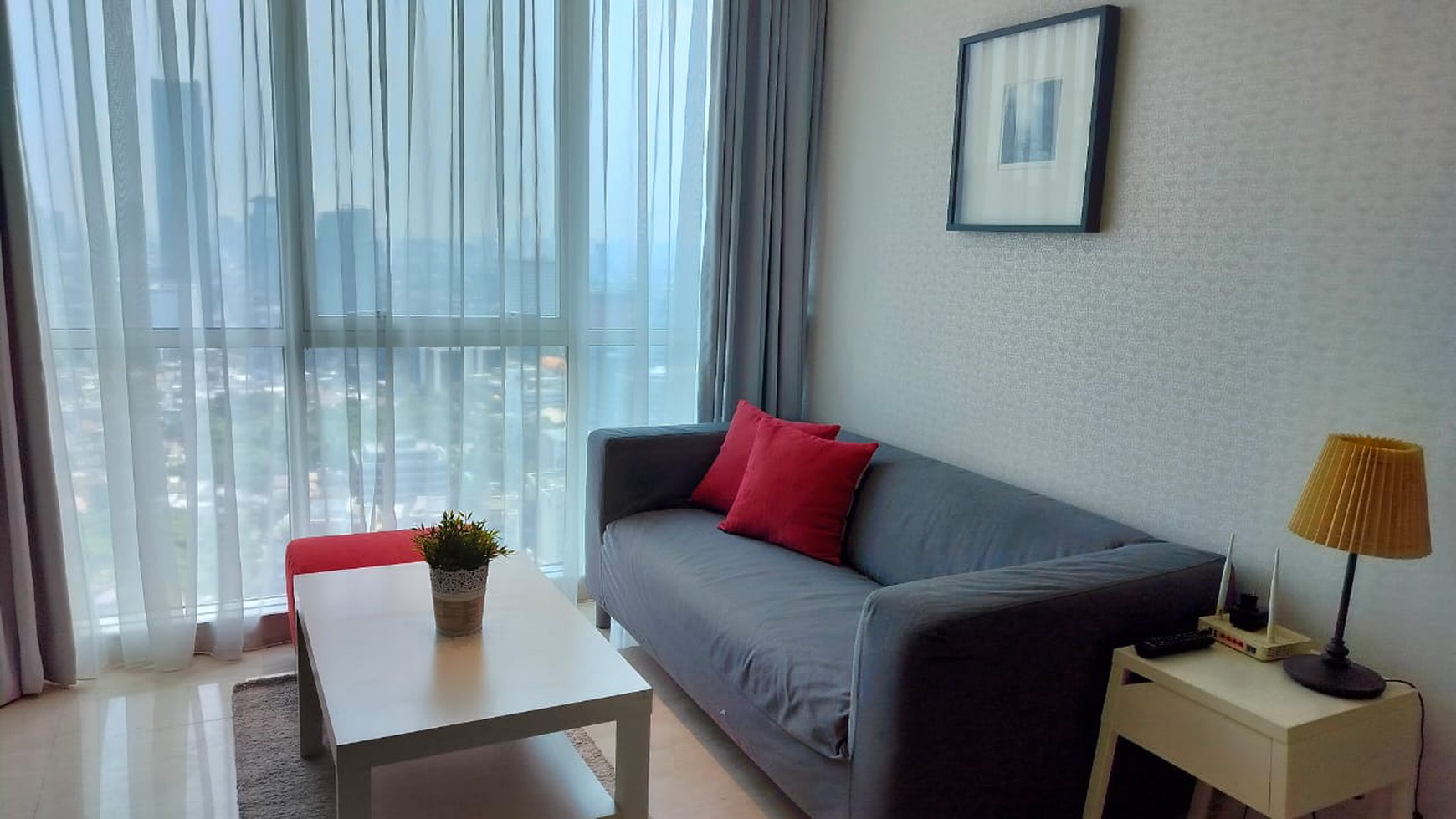 Sky Garden Apartement, 2 bedroom, scandinavian interior, city view, walking distance to Setiabudi Plaza and MRT Station