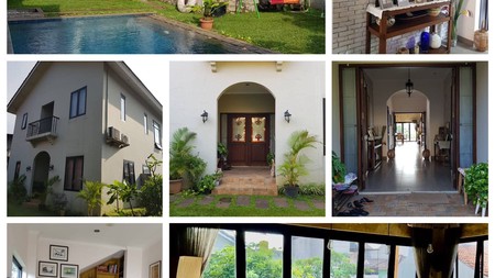 Rumah Cantik Tuscany - Barn Style home Siap Huni Area Jagakarsa Jakarta selatan