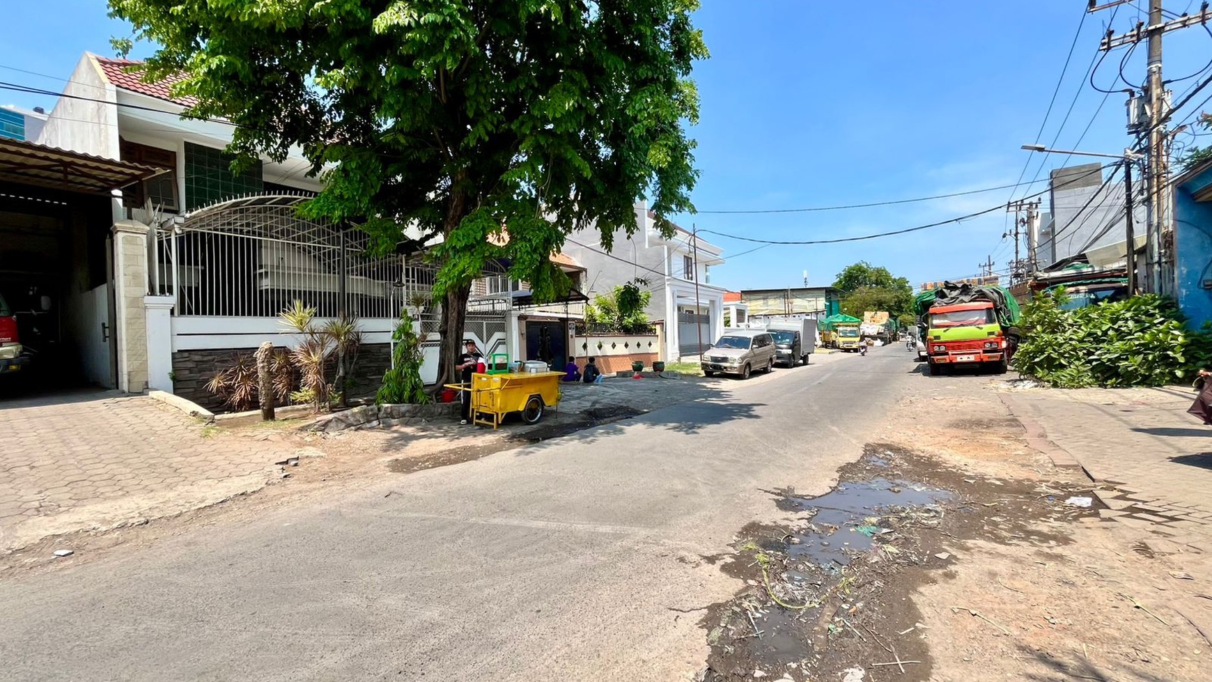 Rumah usaha / Gudang di jalan Kemayoran Baru, Dekat ke Pelabuhan Perak