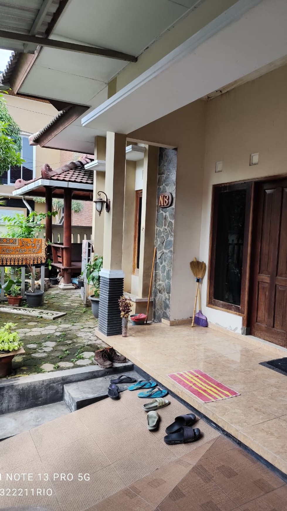 Rumah 2 Lantai Lokasi Dalam Perum Candi Indah Ngemplak Sleman 