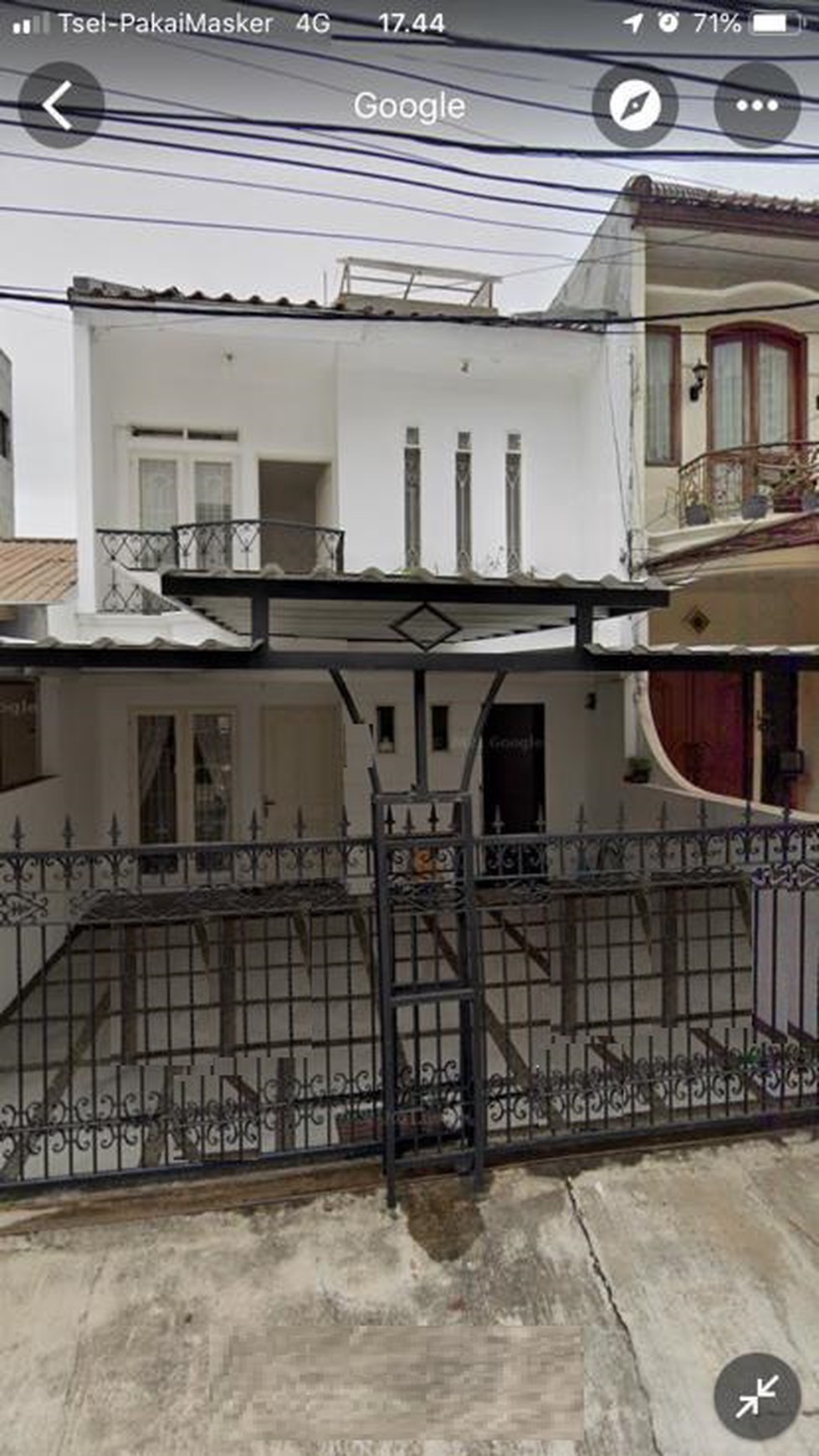 Rumah Hitung Tanah Area Cipete