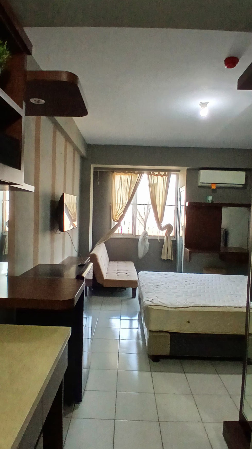 Apartemen type studio fully furnished, siap huni di Bandung