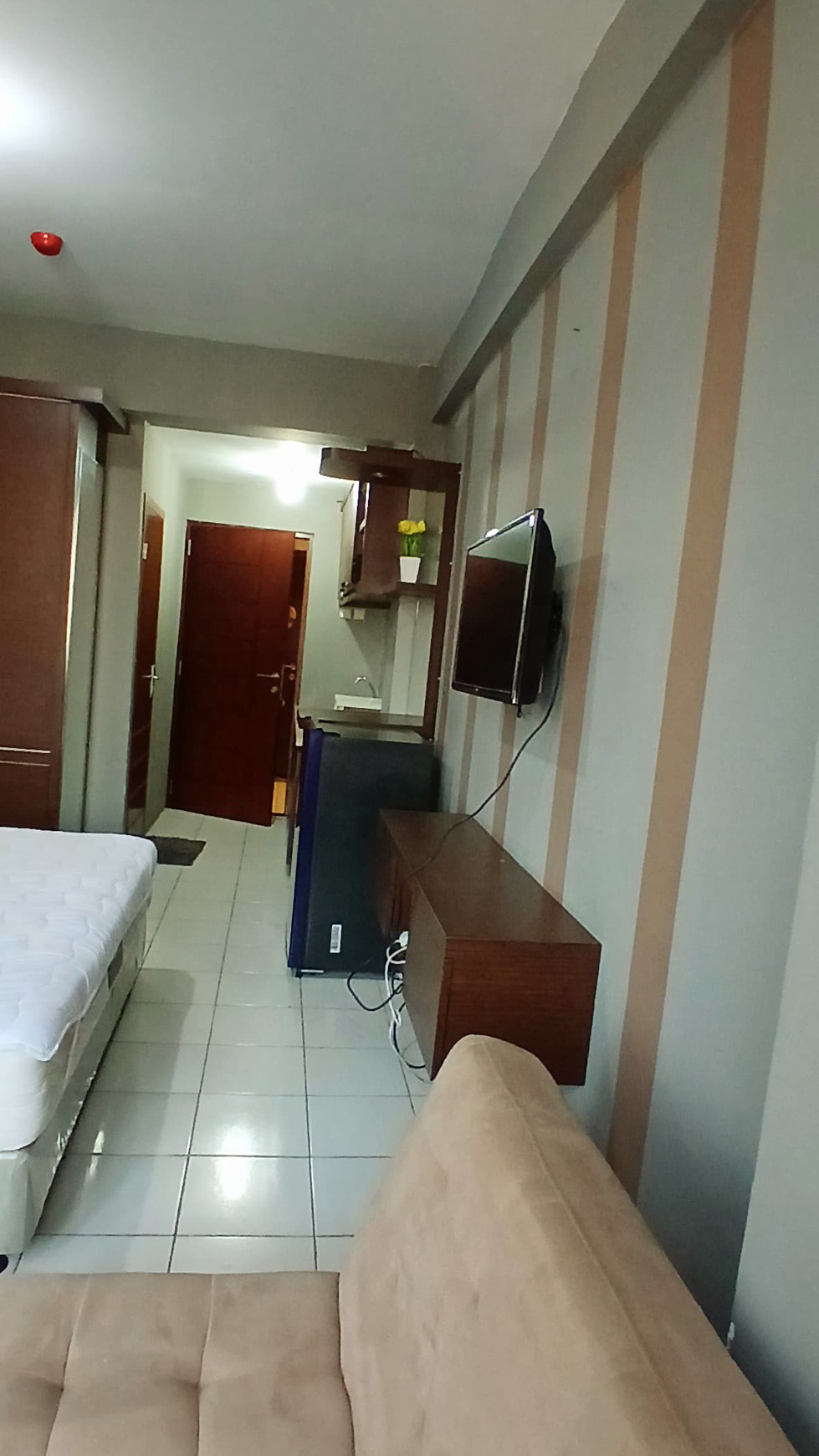 Apartemen type studio fully furnished, siap huni di Bandung