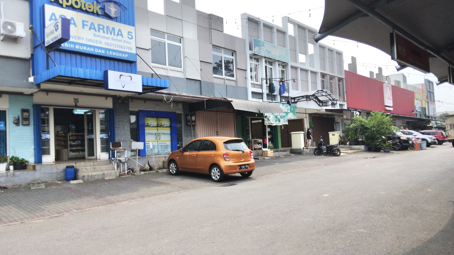 RUKO  2 LANTAI DI KOTA WISATA CIBUBUR  PASAR FRESH MARKET SEWA PERTAHUN