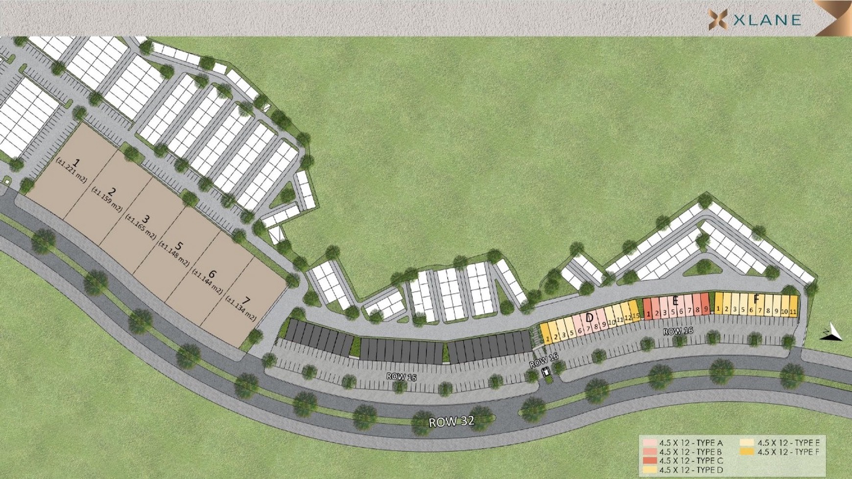 Kavling Komersial Di Area Cluster2 Dg Row Jln 32 m di BSD City 