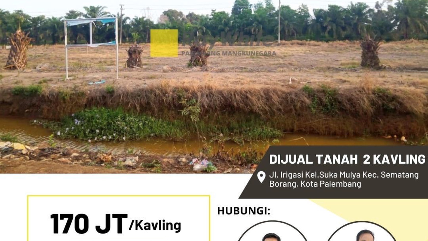 Dijual Tanah Kaplingan Murah Meriah