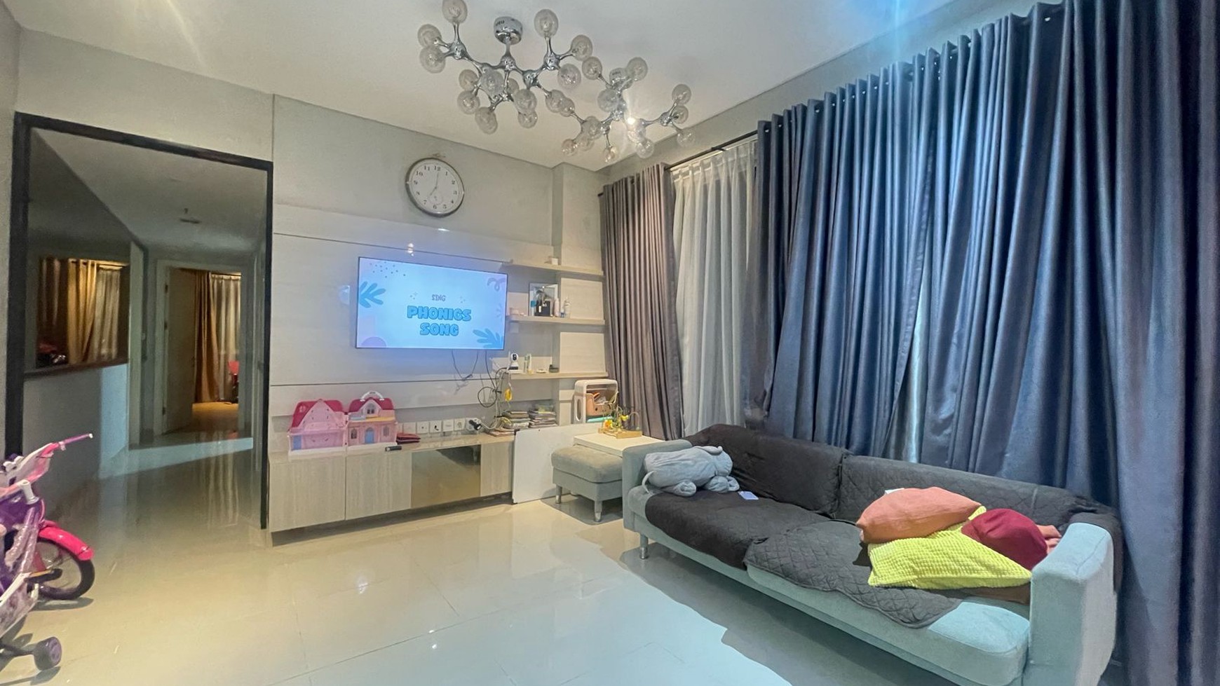 Apartement siap huni lt 5 di Rainbow Spring Condovillas Gading Serpong