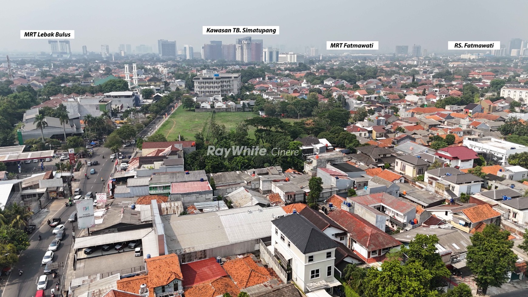 Lebak Bulus Gedung Kantor Komersial 3 Lantai