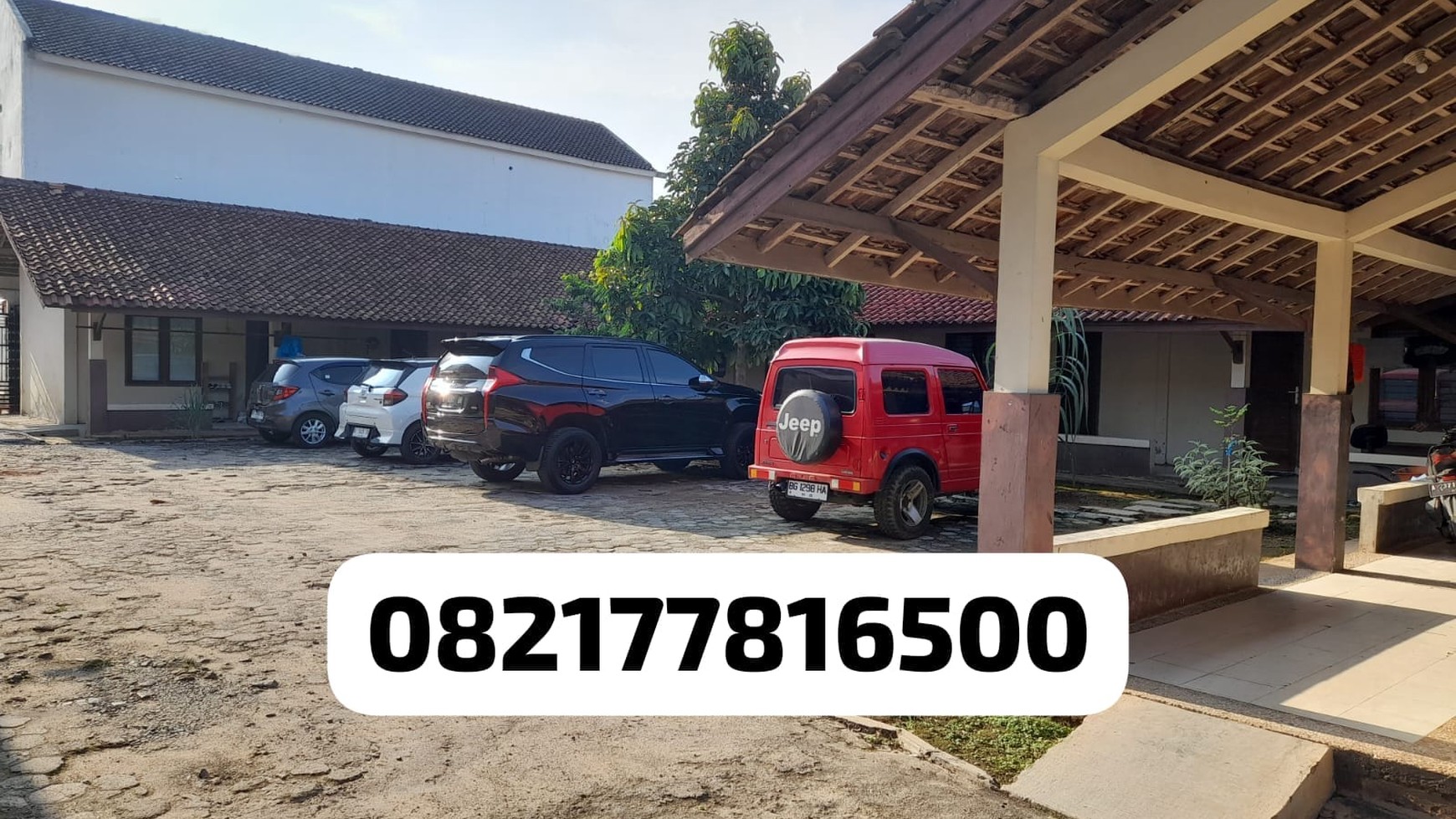 Dijual Rumah dan Carwash lokasi pramuka strategis bandar lampung