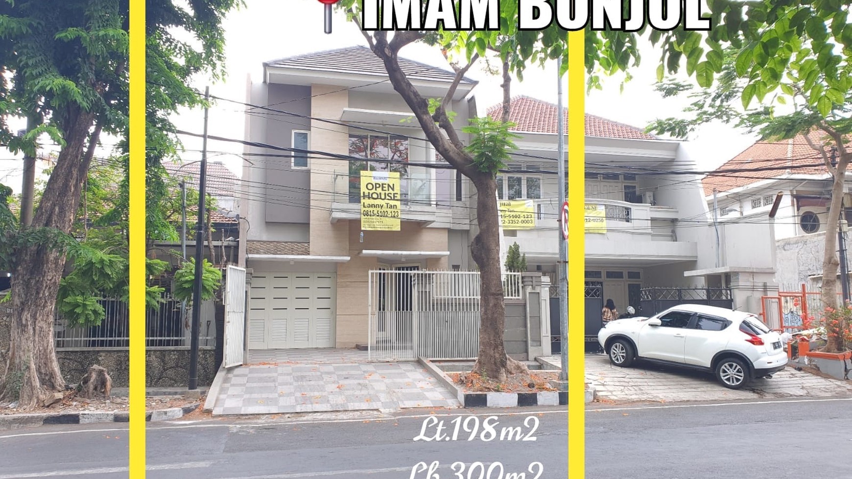 Dijual Rumah Baru Semi Furnish di Jl Imam Bonjol Surabaya Pusat