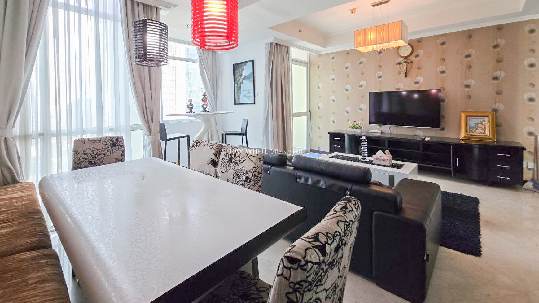 Dijual Apartemen Bellagio Residence 3BR  Furnished