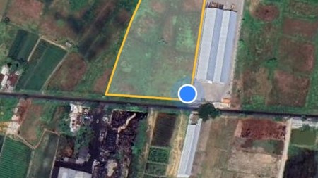 DIJUAL TANAH INDUSTRI JL. RAYA METATU CERME GRESIK