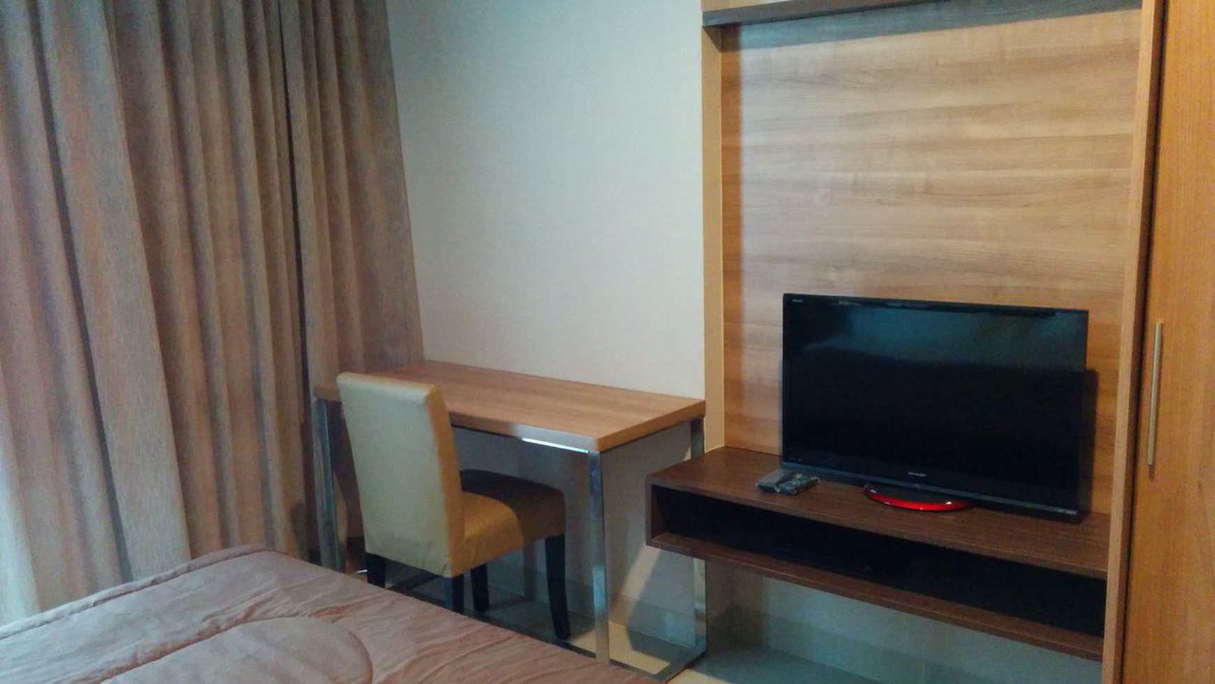 Disewakan Apartemen U Residence Studio Full Furnish Siap Huni di Lippo Karawaci Tangerang