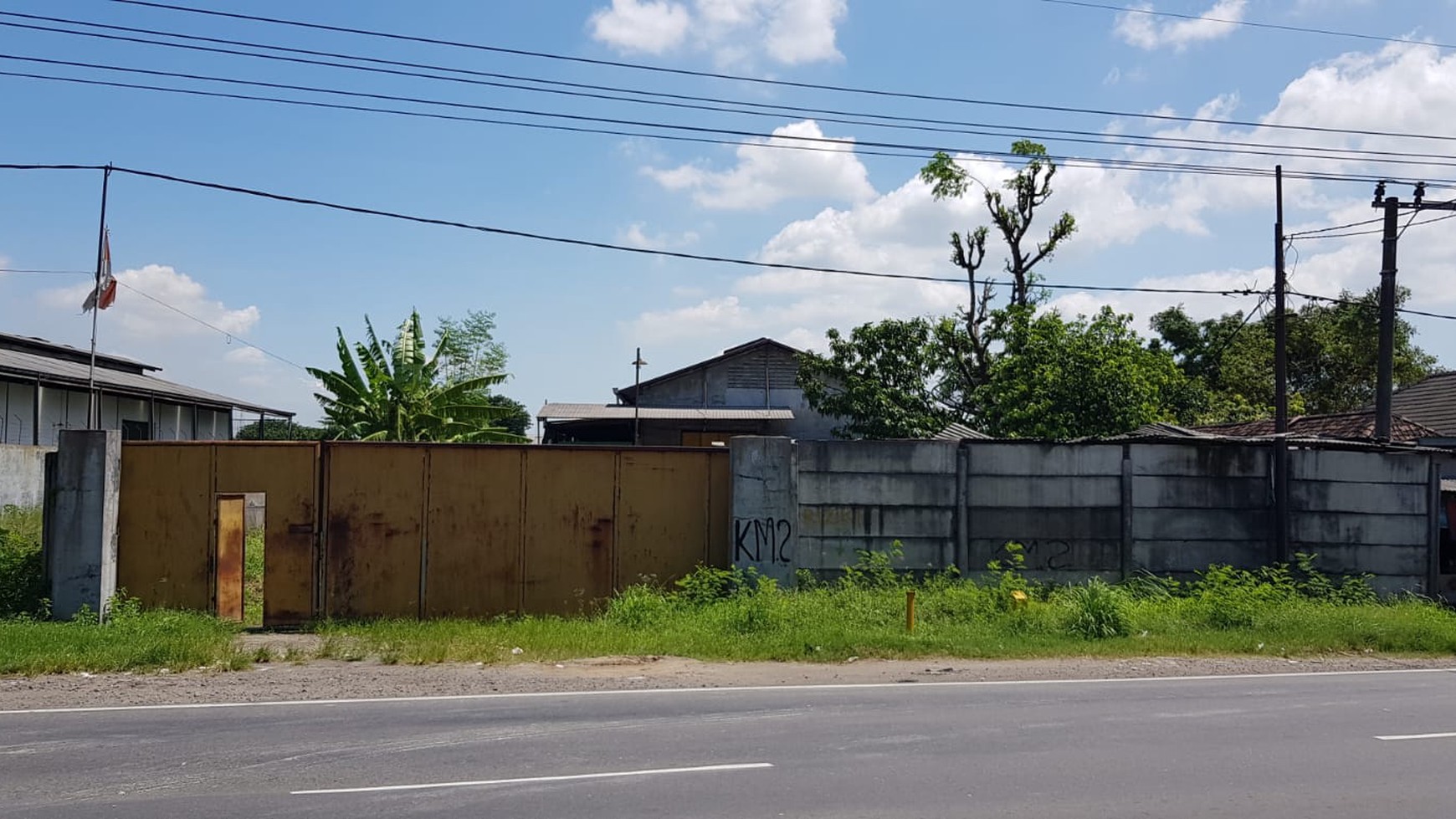 Dijual Gudang strategis Nol Raya Mojotengah, Menganti, Gresik LT 3000 m2 