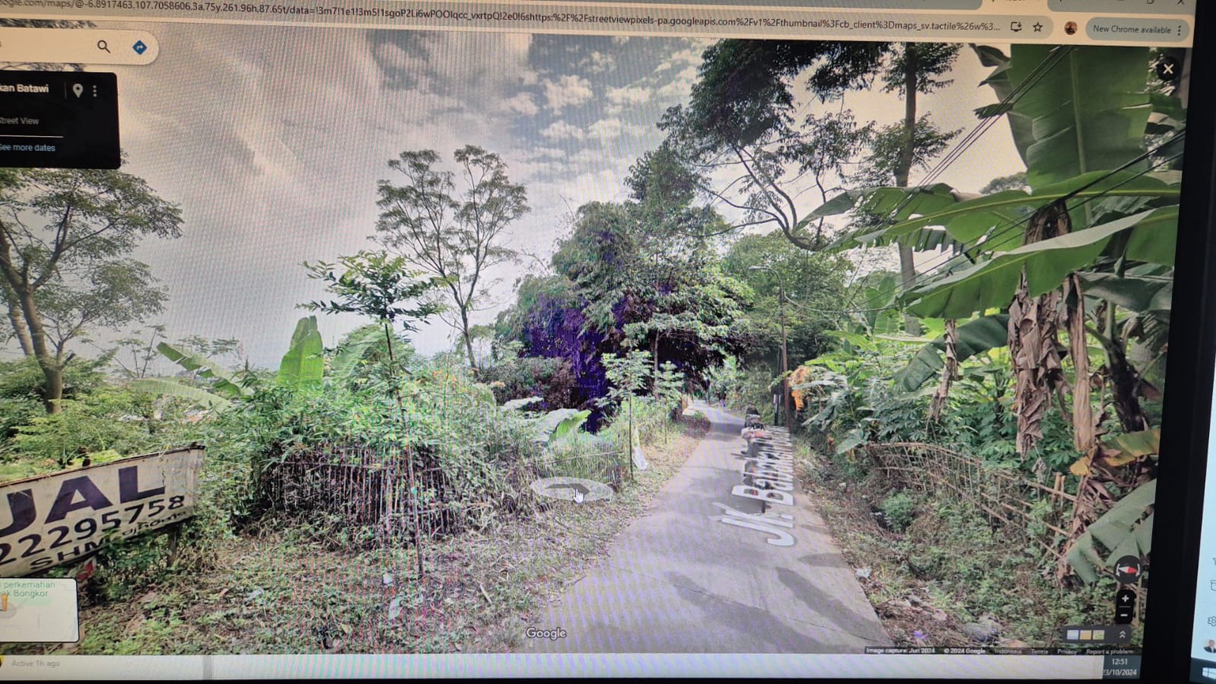 Rumah Hitung Tanah Area Cipete