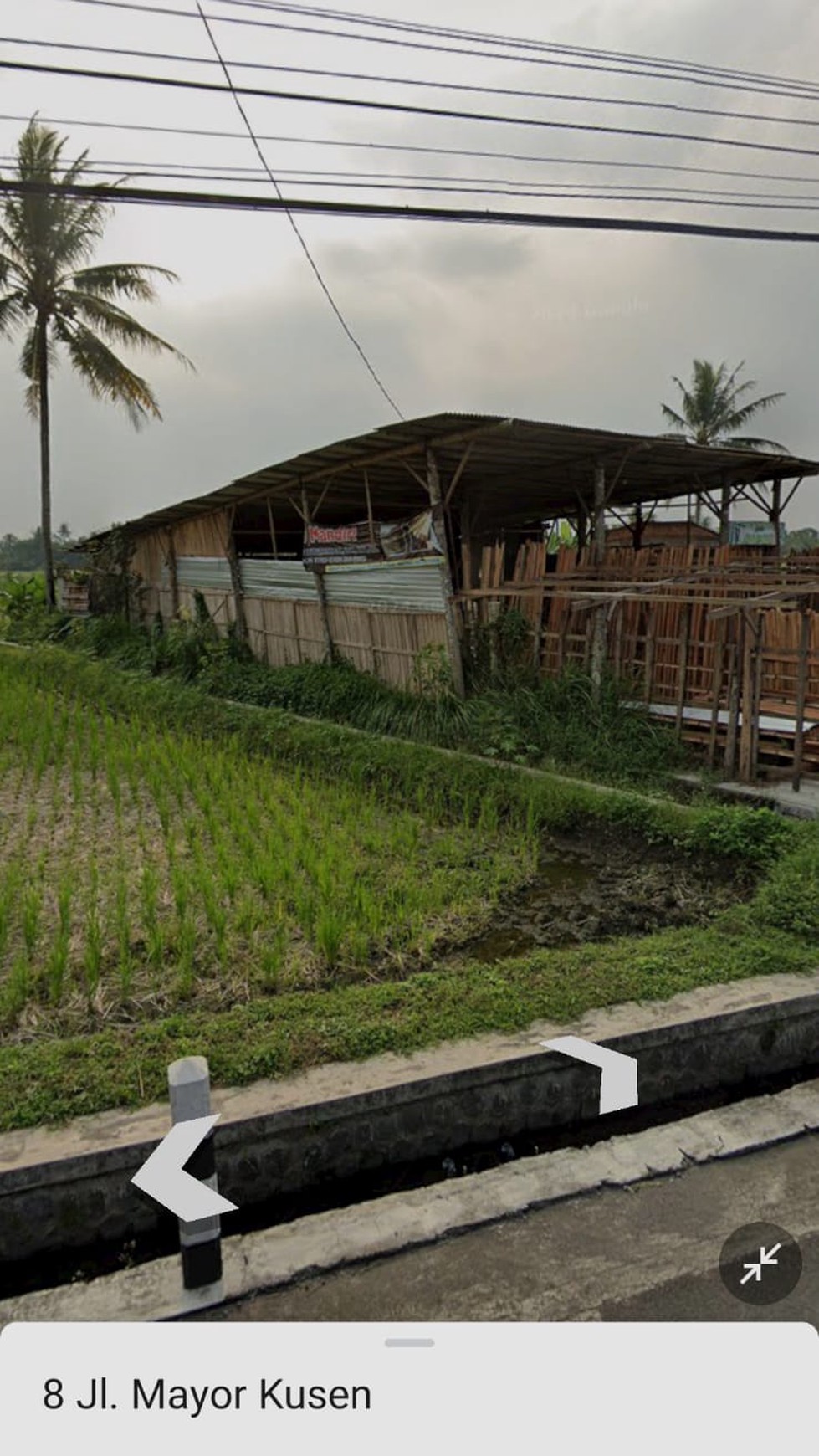 Tanah Sawah Luas 354 Meter Persegi Lokasi Strategis Dekat Candi Mendut Magelang 