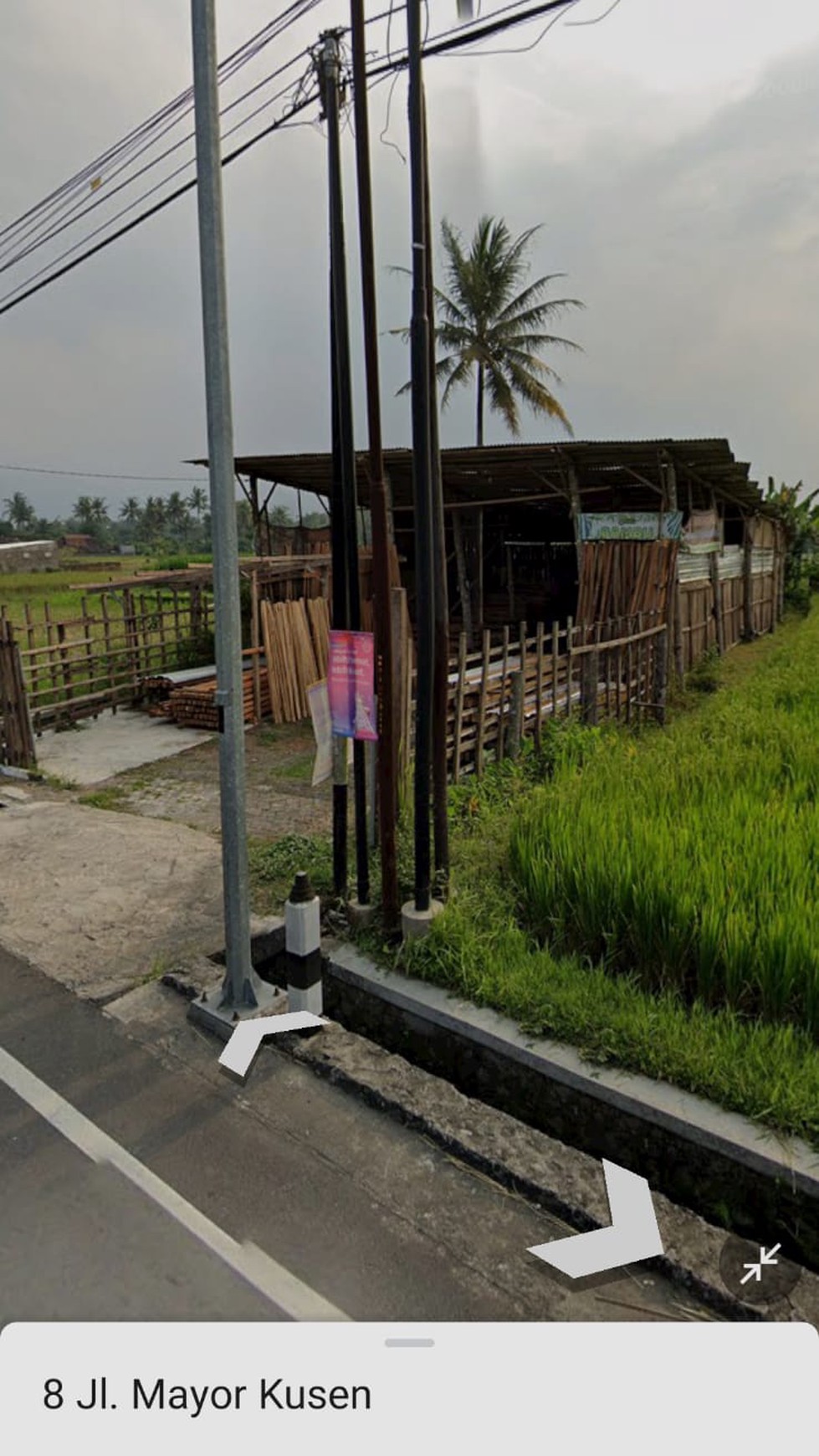 Tanah Sawah Luas 354 Meter Persegi Lokasi Strategis Dekat Candi Mendut Magelang 