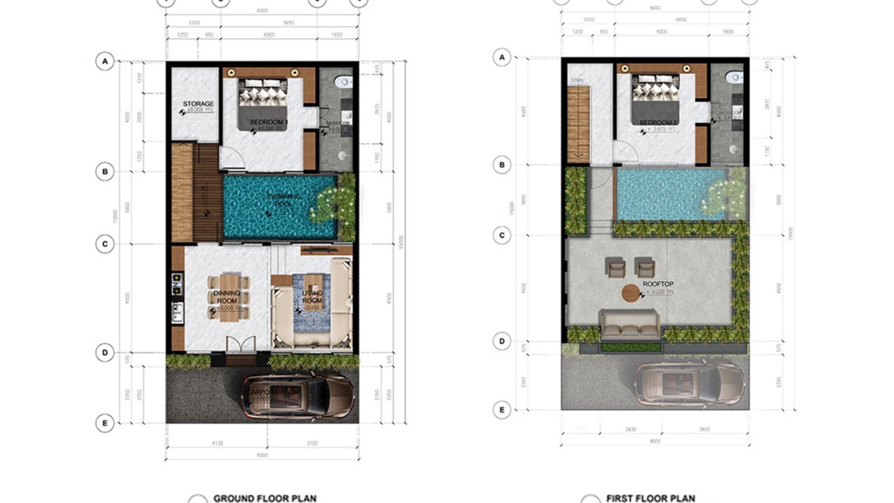 Rumah Hitung Tanah Area Cipete