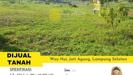 Dijual tanah way huwi