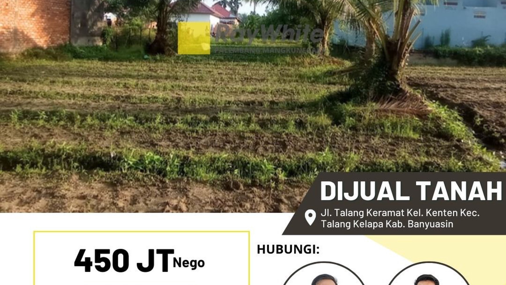 Dijual Tanah Kaplingan Murah Meriah