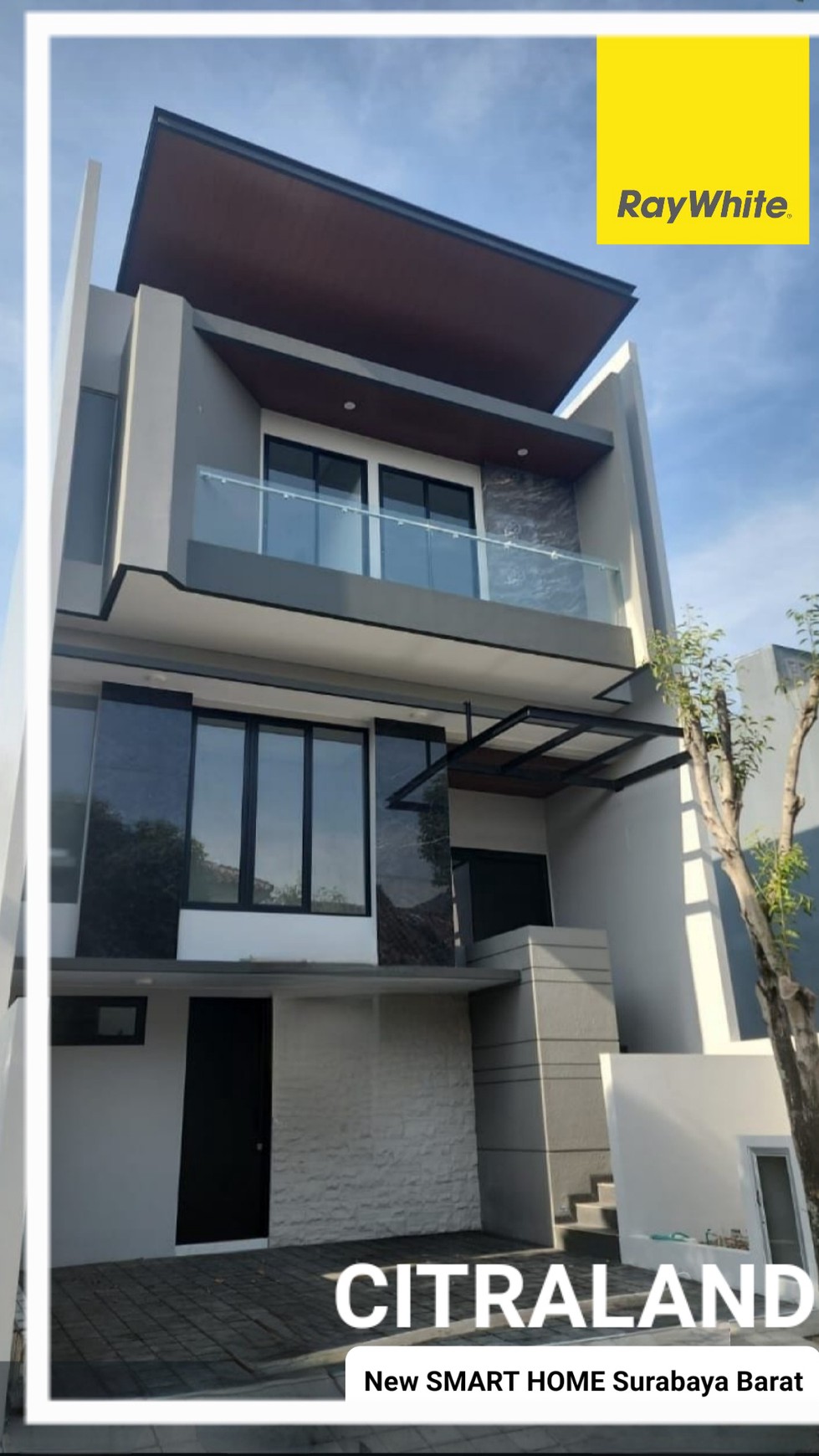 Dijual Rumah Baru Citraland Surabaya area Eastwood - Woodland - Alam Hijau  NEW Modern Minimalis SMART Home 