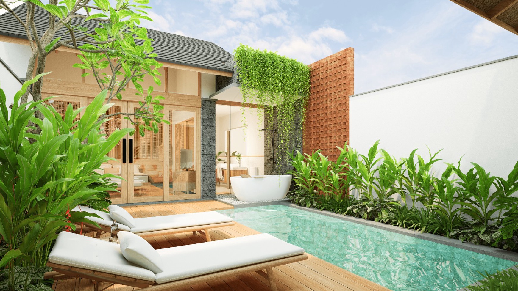 Rumah Hitung Tanah Area Cipete