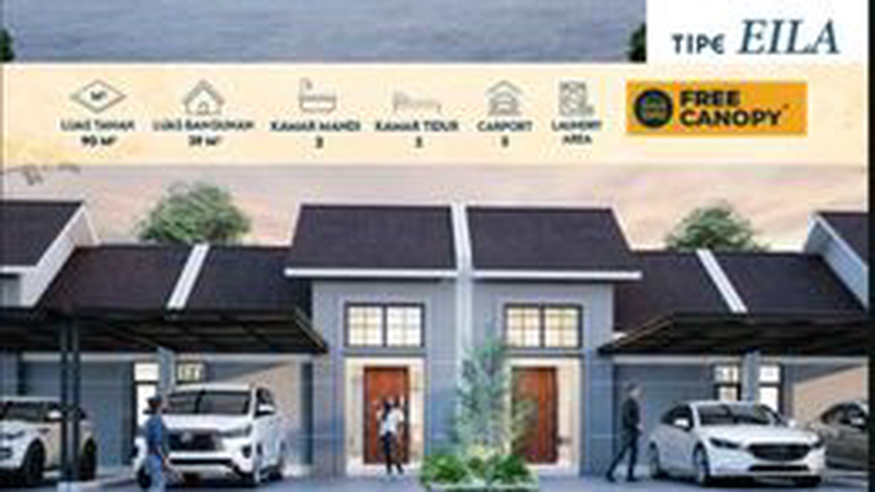 Rumah Hitung Tanah Area Cipete