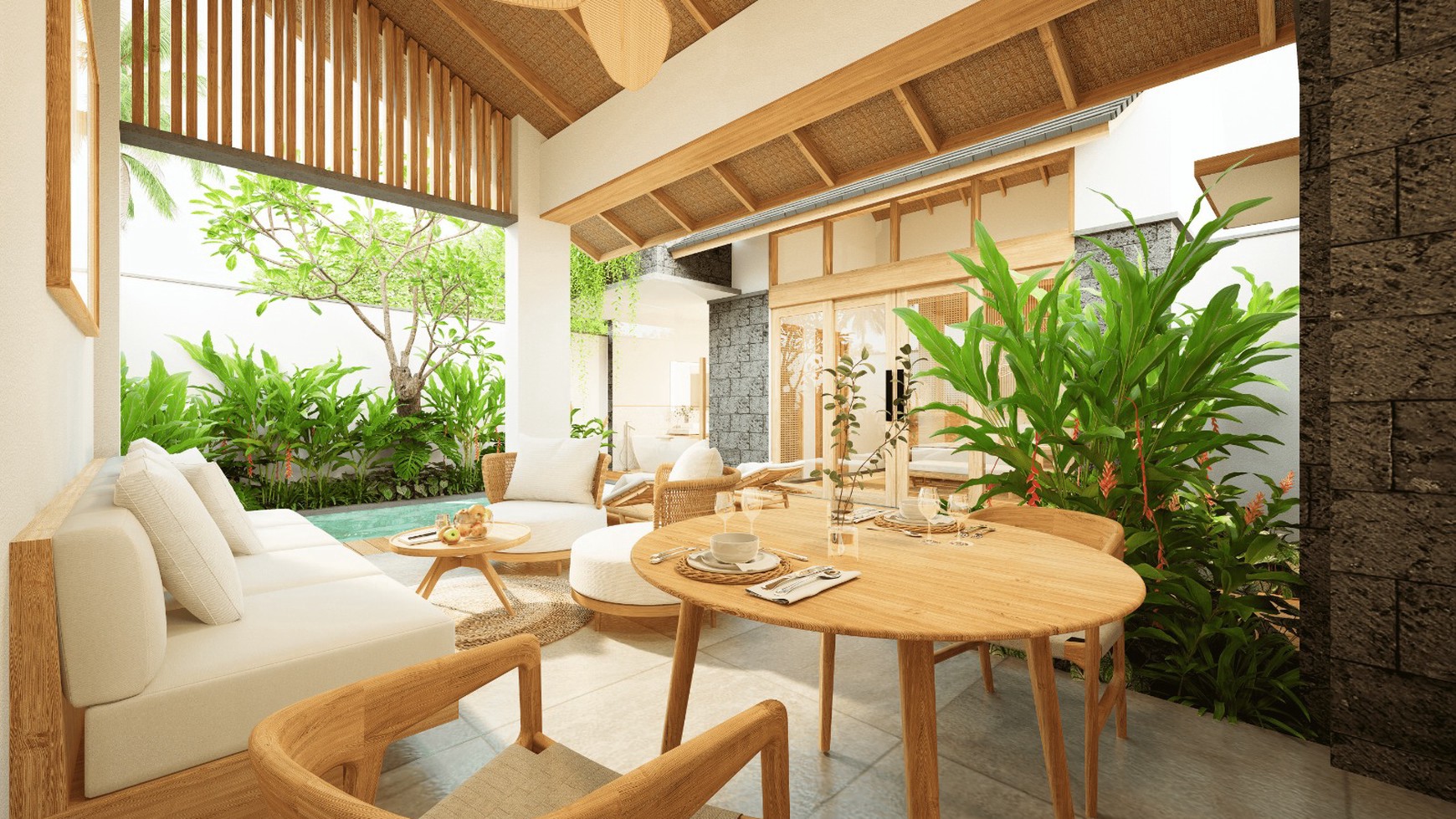 For Sale Freehold - Brand new modern villa complex with good villa management close to Seseh beach Bali( Type R.V.S )