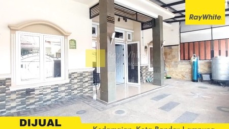 DIJUAL MURAH RUMAH DI  KEDAMAIAN   KOTA BANDAR LAMPUNG