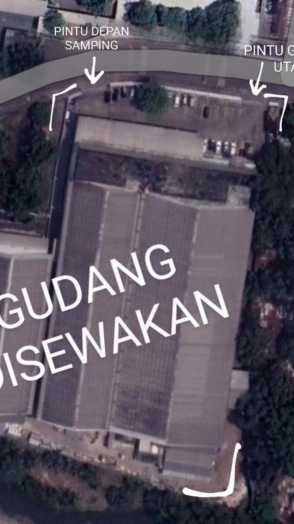 GUDANG DI LOKASI STRATEGIS DI KAWASAN GOBEL DHARMA NUSANTARA TELAGA ASIH CIBITUNG