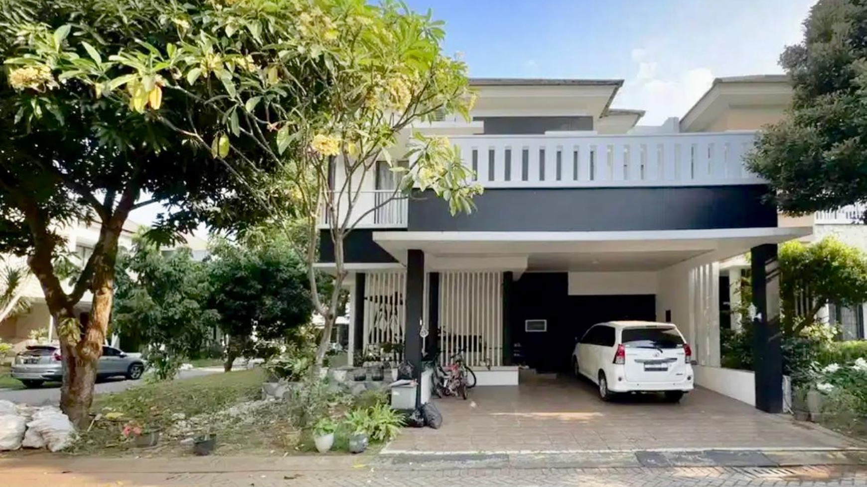 Rumah Hook 2 Lantai dalam Cluster Bintaro Jaya Sektor 9