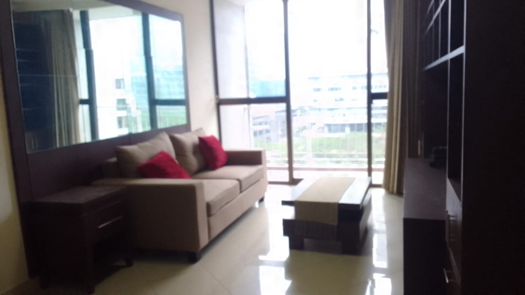 Apartemen Horison Residence Rasuna Dijual Murah Luas 88 m2, 2 BR, Full Furnished Dan Bonus Super Balkon