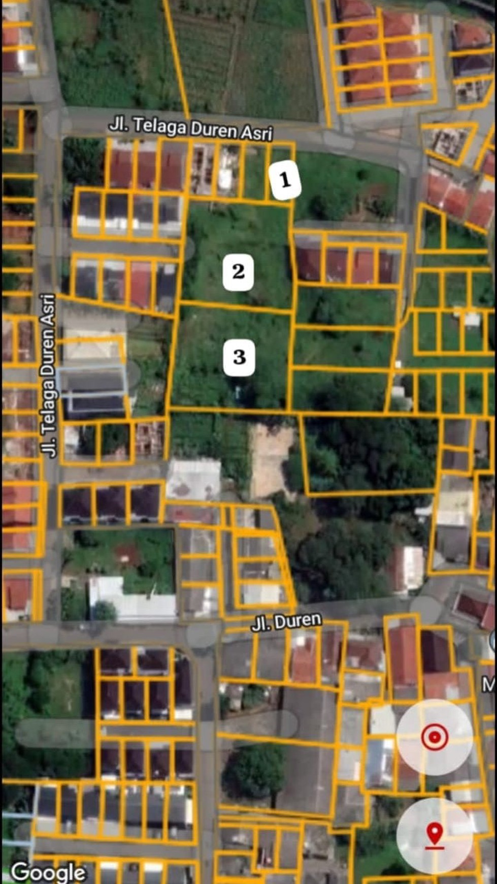 Rumah Hitung Tanah Area Cipete