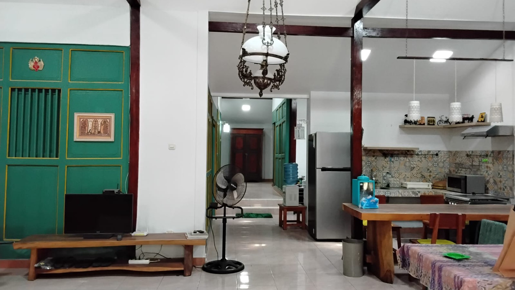 Rumah Dengan Desain Klasik Jawa Di Mantrijeron Yogyakarta