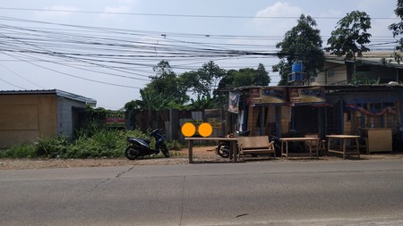 Tanah di pinggir jalan raya ciangsana nagrak dekat ke toll nagrak harga nego sampai deal