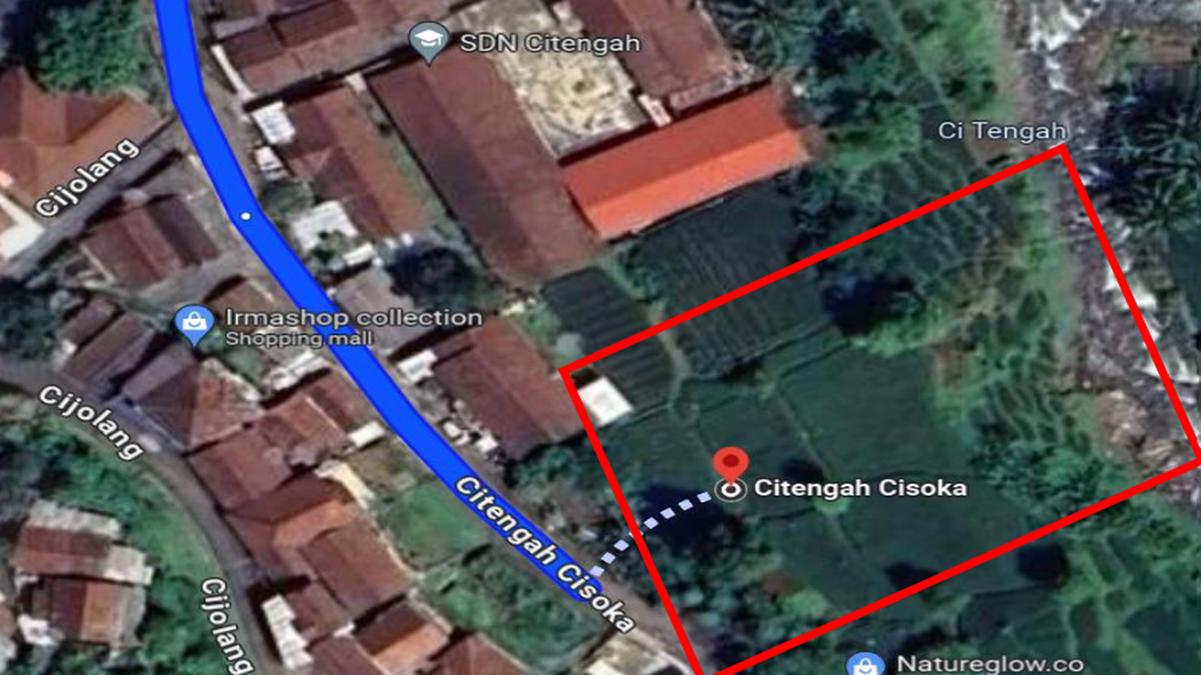 Tanah SHM 2.500 m2 di Desa Wisata Citengah, Sumedang Selatan