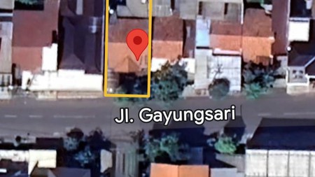 Rumah siap huni di Jalan Utama Gayungsari selangkah ke SD Al Hikmah