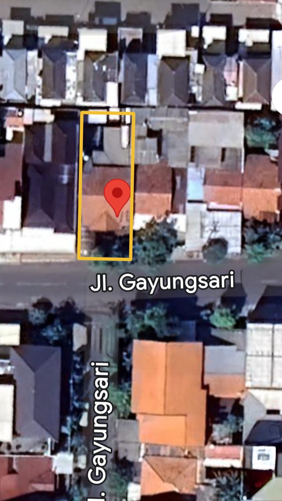 Rumah siap huni di Jalan Utama Gayungsari selangkah ke SD Al Hikmah