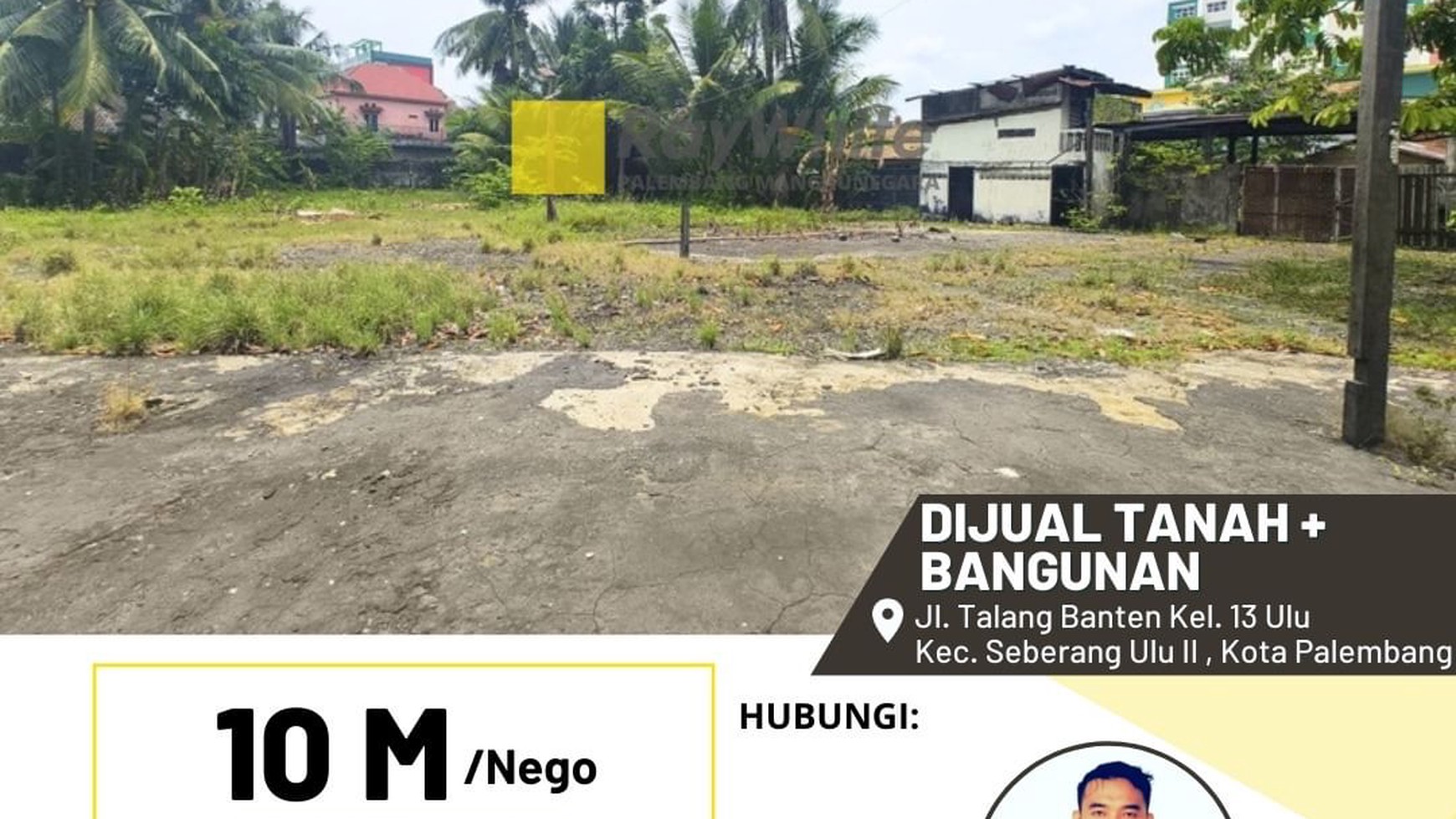 DIJUAL TANAH dan BANGUNAN