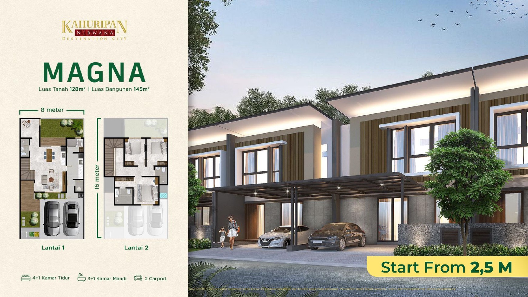 Kahuripan Nirwana Cluster Veranda: Hunian Modern dengan Konsep Green Smart Living di Sidoarjo