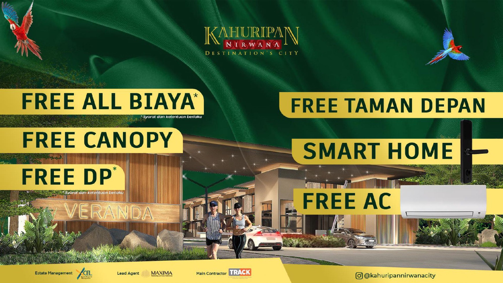 Kahuripan Nirwana Cluster Veranda: Hunian Modern dengan Konsep Green Smart Living di Sidoarjo