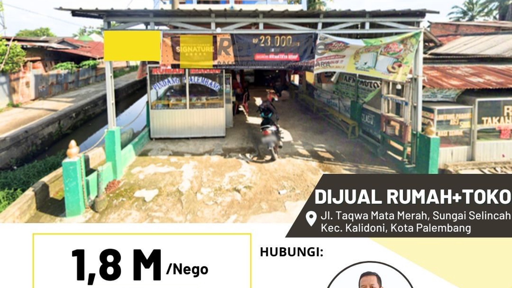 Rumah+Toko Dijual Cepat