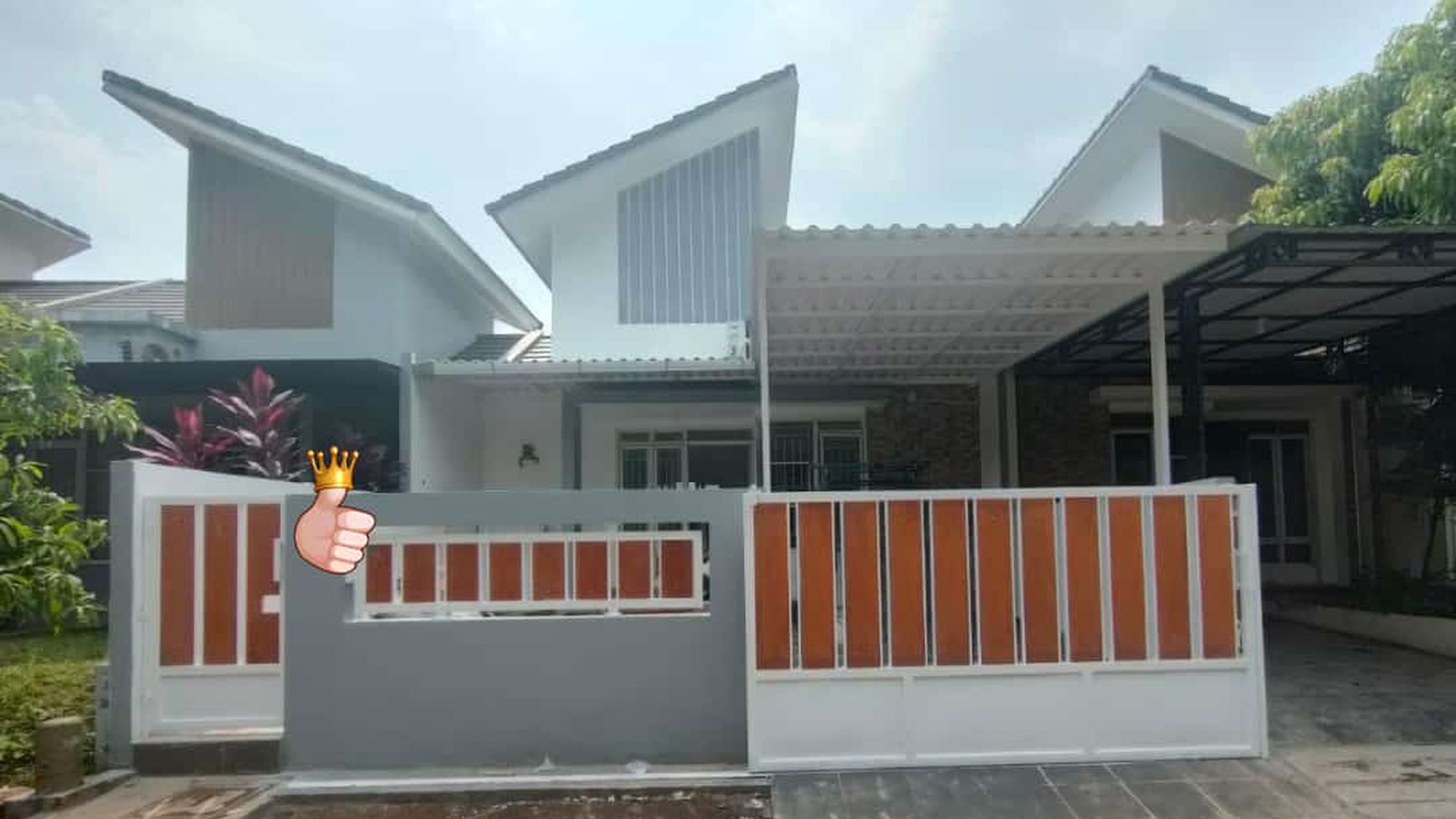 Rumah siap huni di metland Transyogi, Cibubur