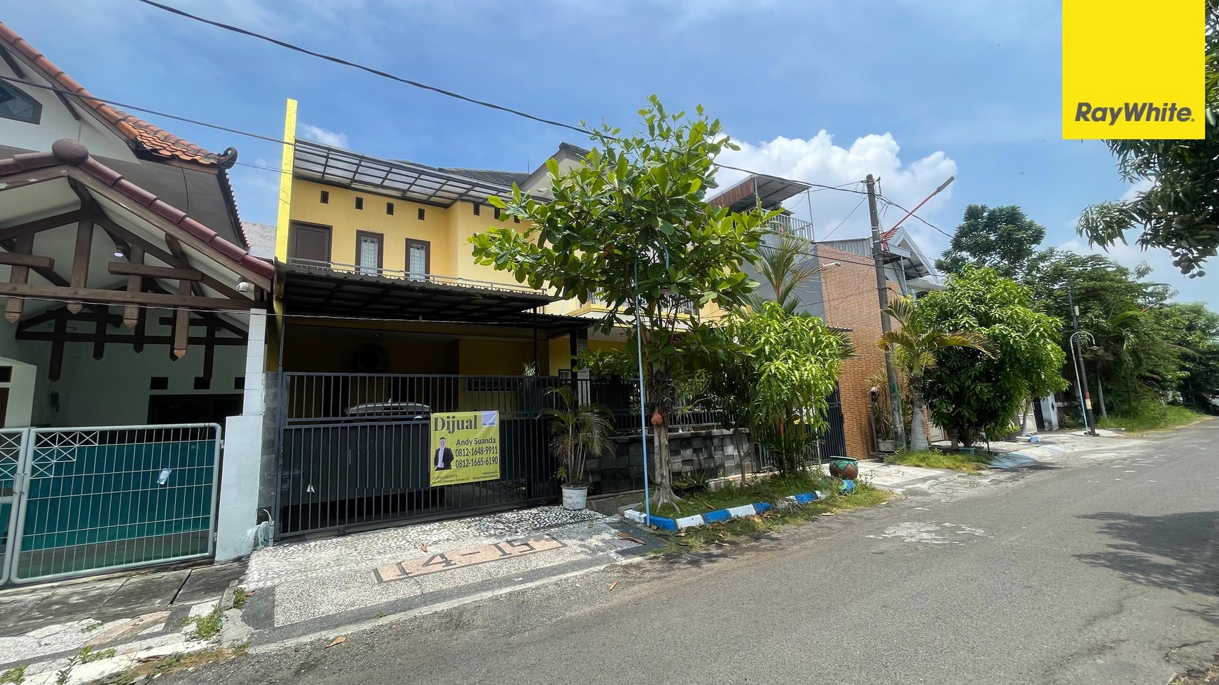 Dijual Rumah 2 lantai di Raya Lembah Harapan Surabaya