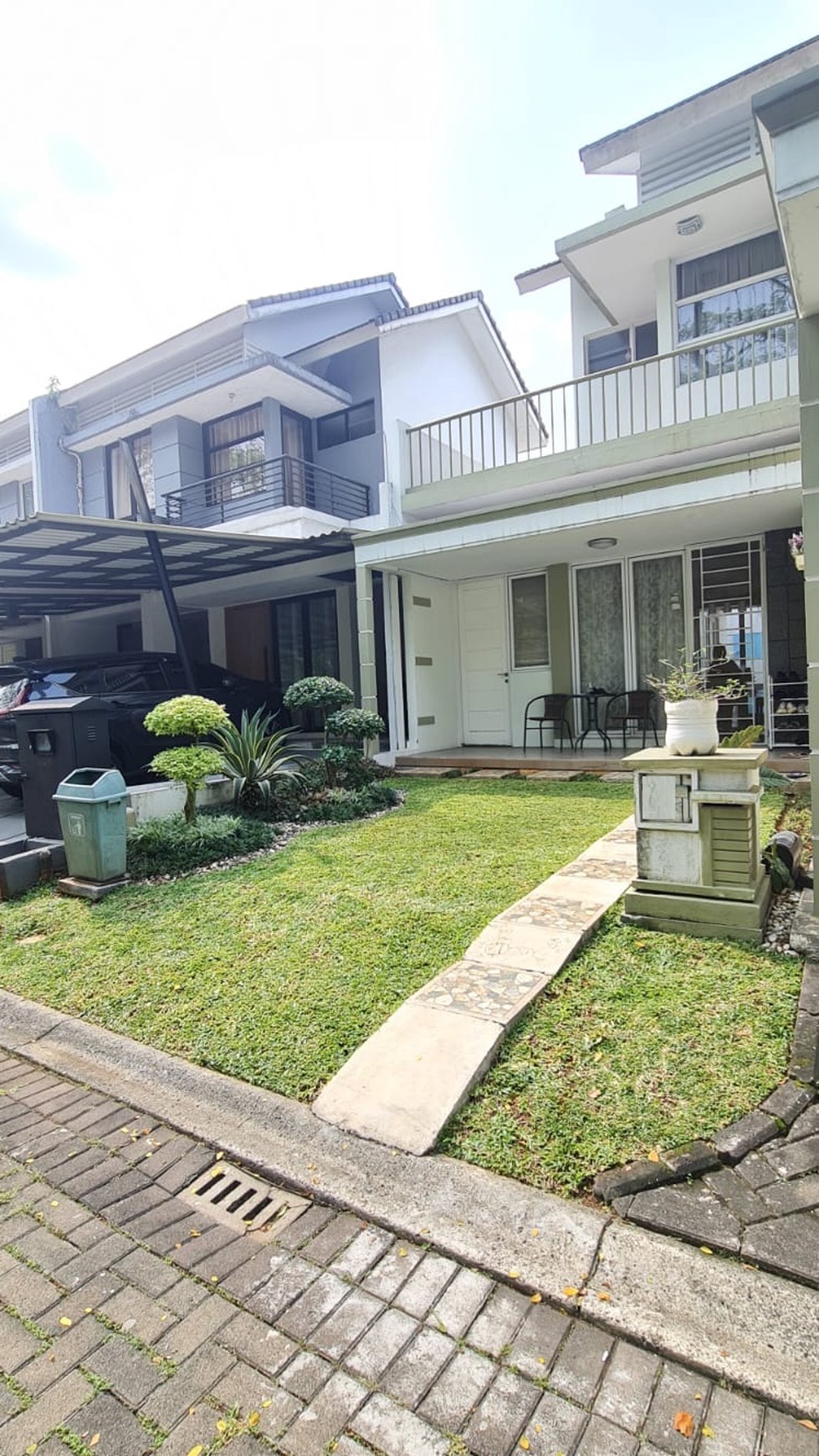 Rumah depan taman di delatinos, Costa rica, BSD