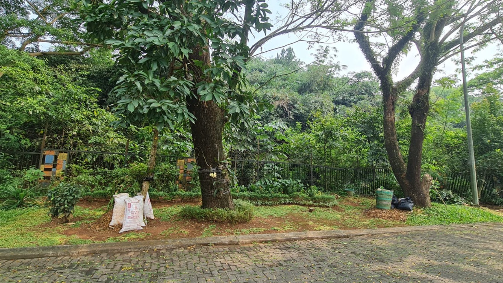 Rumah depan taman di delatinos, Costa rica, BSD