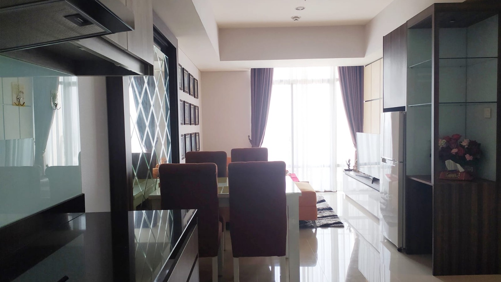 Apartemen 2 bedroom, fully furnished di Bintaro Sektor 7