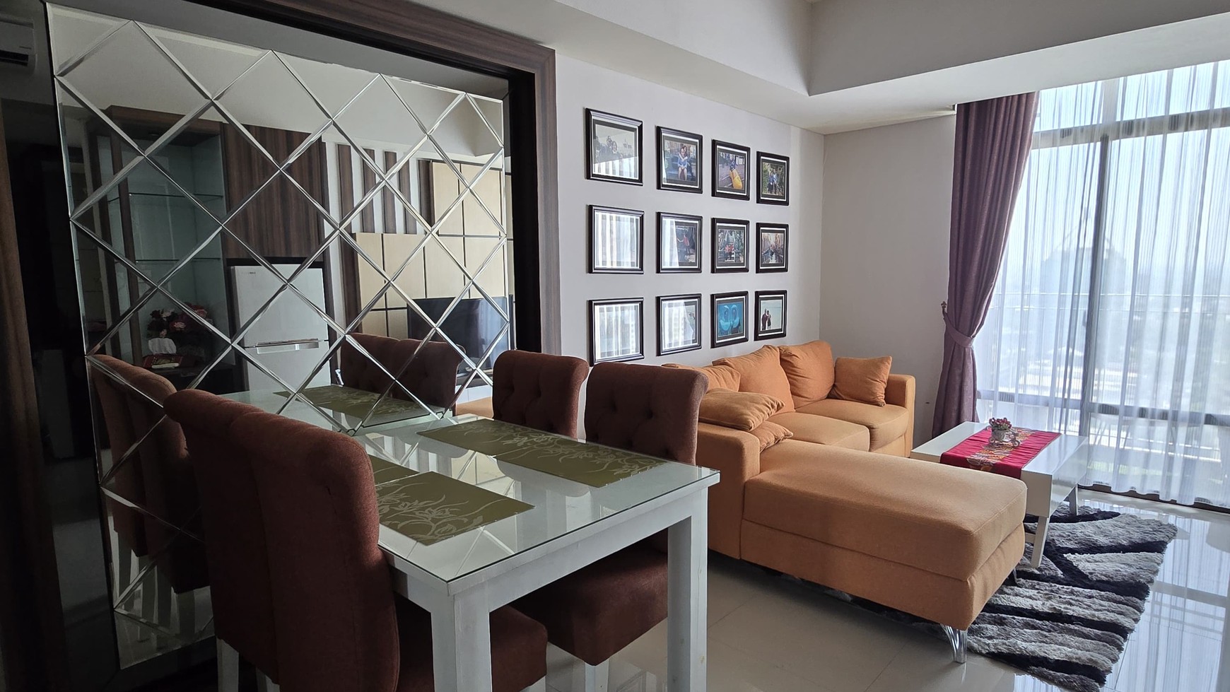 Apartemen 2 bedroom, fully furnished di Bintaro Sektor 7